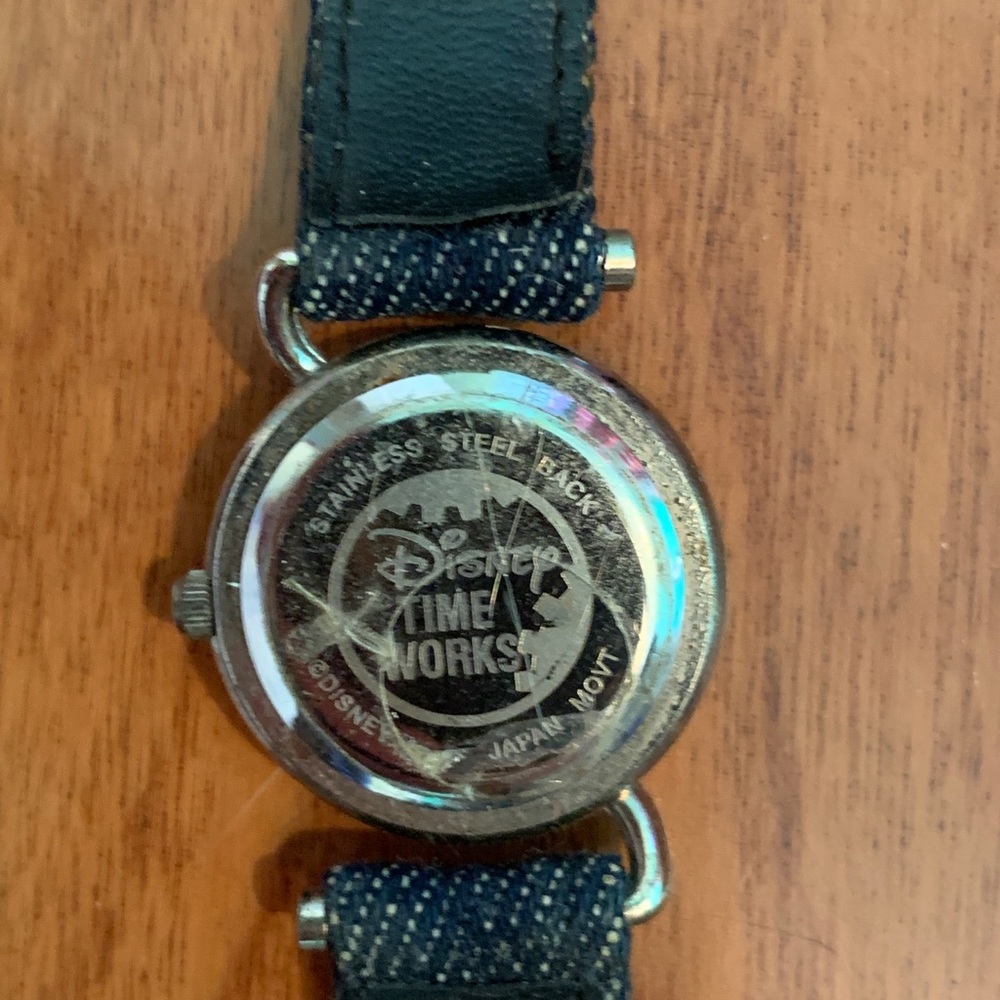 Disney Jean Minnie Mouse Butterfly Watch - Picture 3 of 5